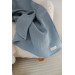 Indigo Blue Cotton Baby Blanket, 85X100 Cm