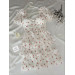 Women Short Sleeved Dress Decorated With A Cherry Drawing