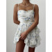 Women Short Ruffled Dress