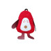 Small Size Avocado Plush Backpack Red, Small, Unisex