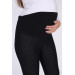 Striped Black Maternity Pants