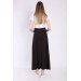 Adjustable Waist Maternity Skirt Black