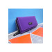 Multi Eyes Women Wallet Purple