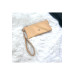 Soft Light Cream Womens Wallet With A Phone Compartment