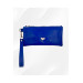 Womens Soft Navy Blue Wallet With Card And Phone Compartment
