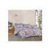 Homecella Gray And Pink Cotton Double Duvet Cover Set