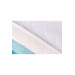 2 Piece Zippered Waterproof Pillow Cover White