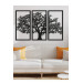 Wooden Decorative Wall Painting Home Tree Of Life 45X45 Cm