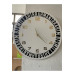 Bismillahirrahmanirrahim Decorative Clock Wall Painting Black 40X40 Cm