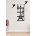 Wooden Decorative Wall Painting Eiffel Tower 100X20 Cm