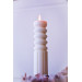 Large Size Wavy Milk Soy Candle White