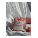 Strawberry Candle Aromatherapy Vanilla Scented Gift Pink