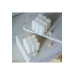 Decorative Set Of 2 White Colored Scented Bubbles