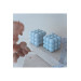 Decorative Set Of 2 Blue Colored Scented Bubbles