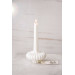 Natural Soy Wax Decoration Vase Candle White