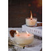 Natural Soy Wax Scented Luxury Set Of 2 Glass Candle Holders