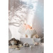 Custom Made 2 Piece Soy Natural Oyster Candle White