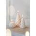 Stylish Design Decorative 3 Piece Scented Soy Wax Tree Set