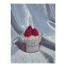 Strawberry Red Vanilla Scented Gift Aromatherapy Candle