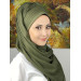 Topkapi Model Cross Draped Plain Patternless Ready Made Shawl