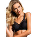 Crescent Star Tulle Embroidered Minimizing Bra D Cup