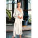 Nurteks Women Satin Nightgown Dressing Gown