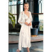 Nurteks Women Satin Nightgown Dressing Gown