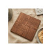 Wooden Patterned Puzzle Mdf Coaster Set Of 4 10X10 Cm