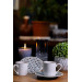 Porcelain 4 Piece Coffee Set For 2 Persons 100 Ml