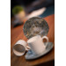 Porcelain 4 Piece Coffee Set For 2 Persons 100 Ml
