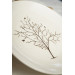 Tree Of Life 18 Piece Porcelain Dinner Set For 6 People