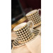 Set Of 2 Porcelain Coffee Cups Black 100 Ml