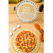 2 Piece Porcelain Pizza And Serving Plate 32 Cm