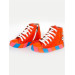 Monster Orange Suede Boys Sneakers