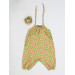 Pistachio Green Girls Jumpsuit Headband