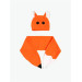 Fox Unisex Hat Scarf Set