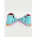 Cat Princess Blue Girls Sneakers