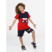 Monster Red Boy Shorts Set