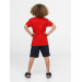 Monster Red Boy Shorts Set