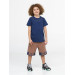 Newgen Brown Shorts Tshirt Set