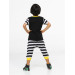 Rocker Striped Capri Tshirt Set