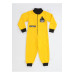 Yellow Space Boy Zippered Jumpsuit