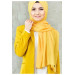 Chiffon Square Scarf Yellow 150X150