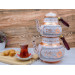 Copper Double Teapot, 2850 Ml, White