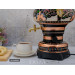 Copper Russian Style Electric Samovar, Colorful