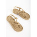 Gold Rope Sandals