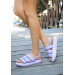 Lilac Skin Sandals