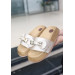 Satin Teddy Bear Slippers Ten