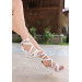 White Cit Heeled Shoes