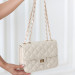 Beige Leather Bag